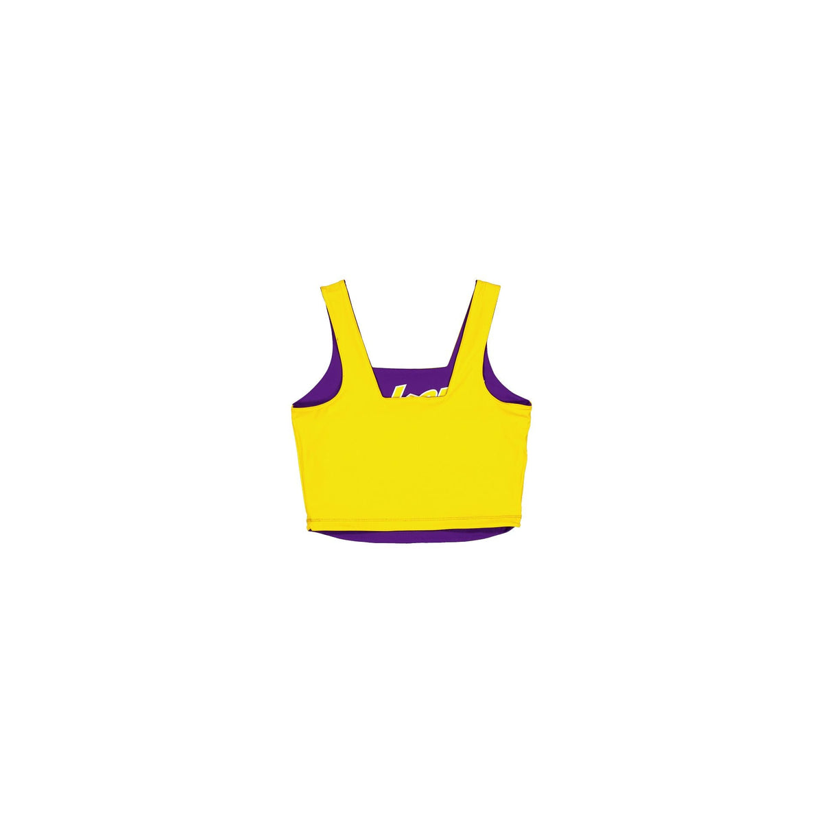 Los Angeles Lakers Sport Classics Reversible Women's Cropped Tank Top