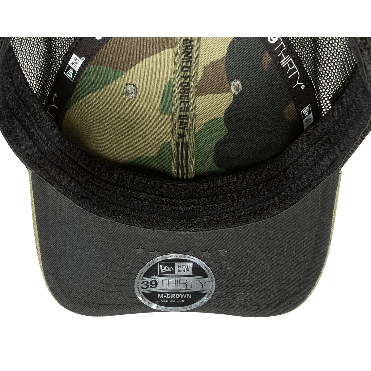 Los Angeles Angels Armed Forces Day 2026 39THIRTY M-Crown Stretch Fit Hat