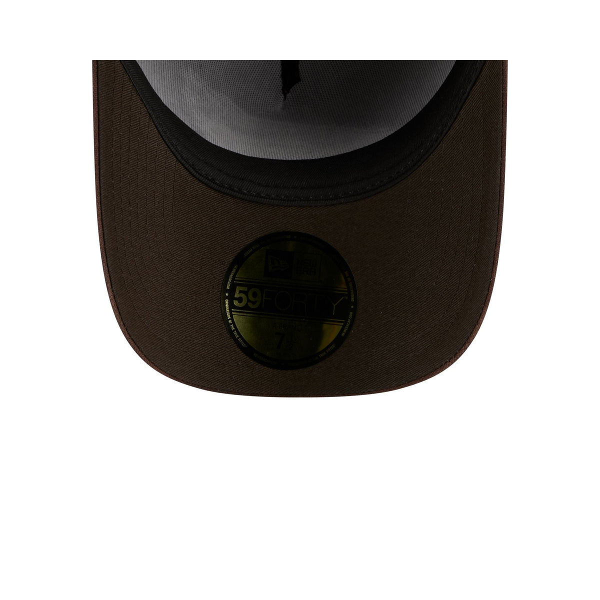 Philadelphia Eagles Waxed Canvas Brown 59FORTY A-Frame Fitted Hat