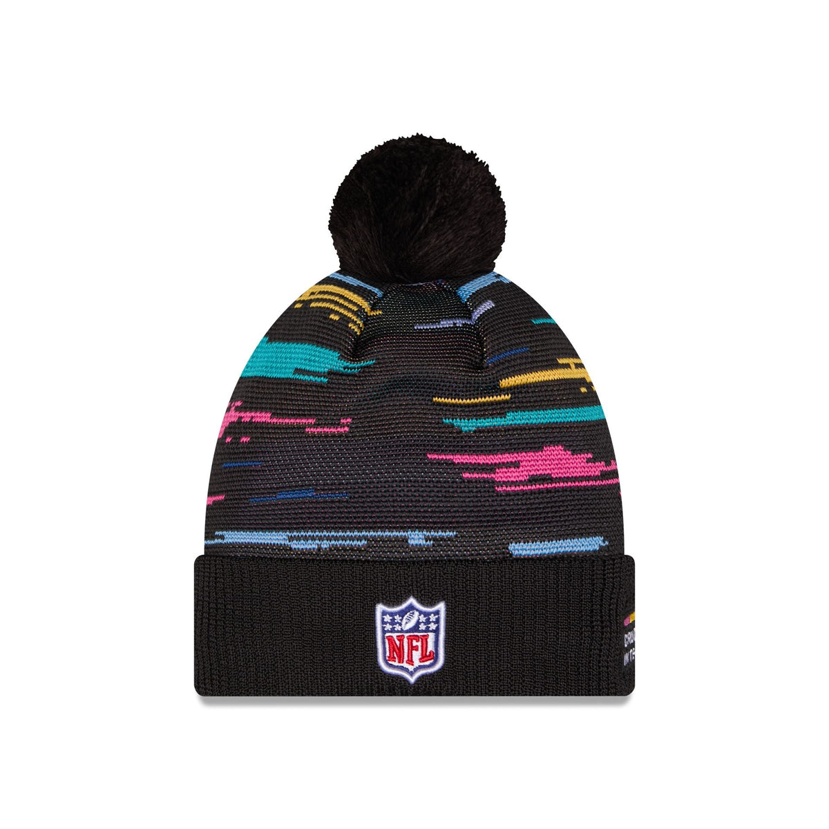 Jacksonville Jaguars 2026 Crucial Catch Pom Knit Hat