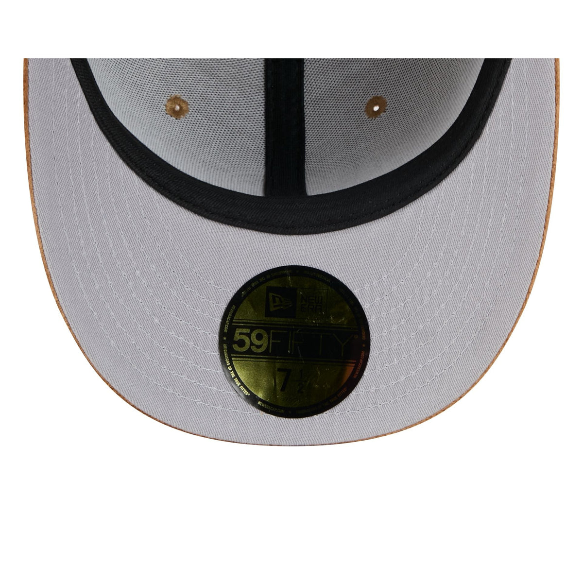 Chicago White Sox Moon Brisbane Moss Brown Visor 59FIFTY Fitted Hat