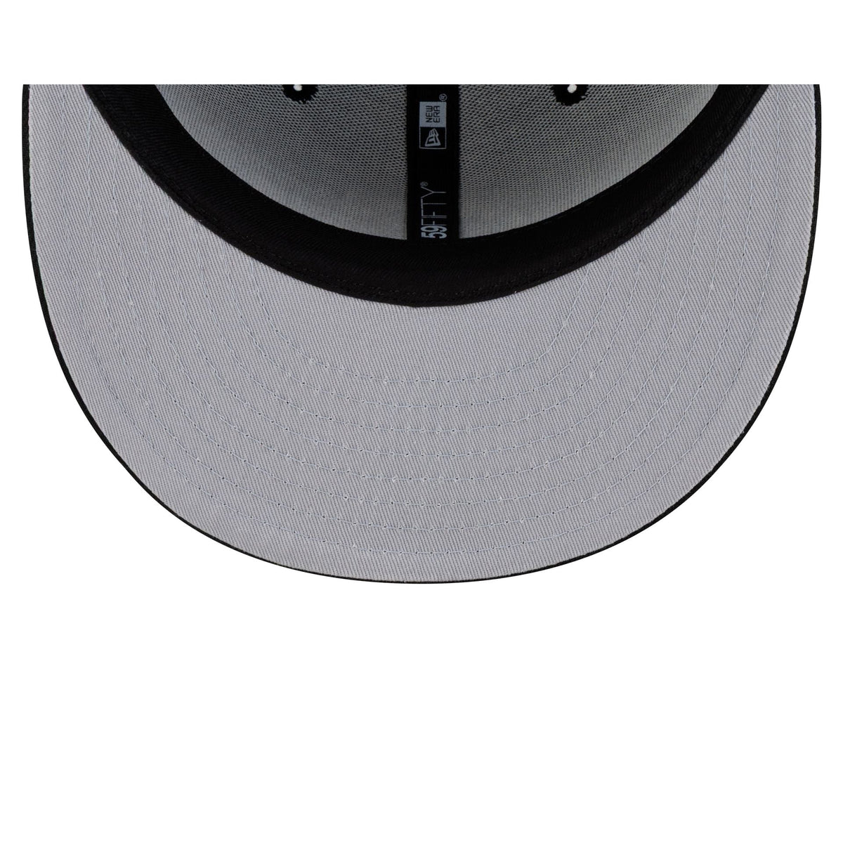 Houston Astros Black & White Circle 59FIFTY Fitted Hat
