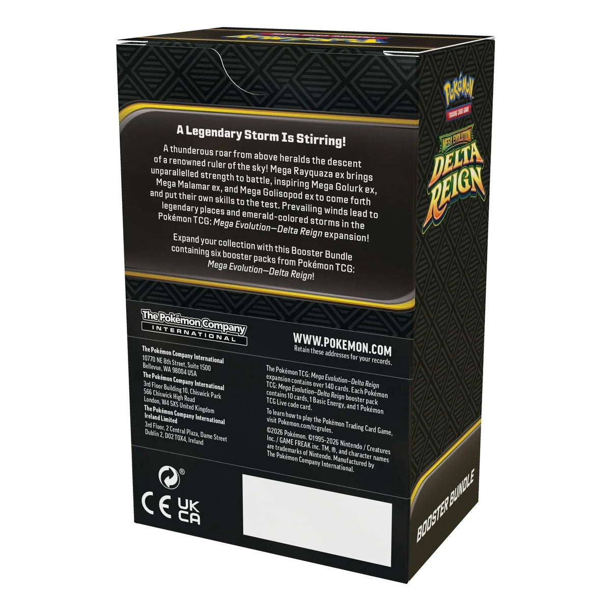 🔥2026 Christmas Gift🎄: Mega Evolution - Delta Reign Booster Bundle (Pre-Order)