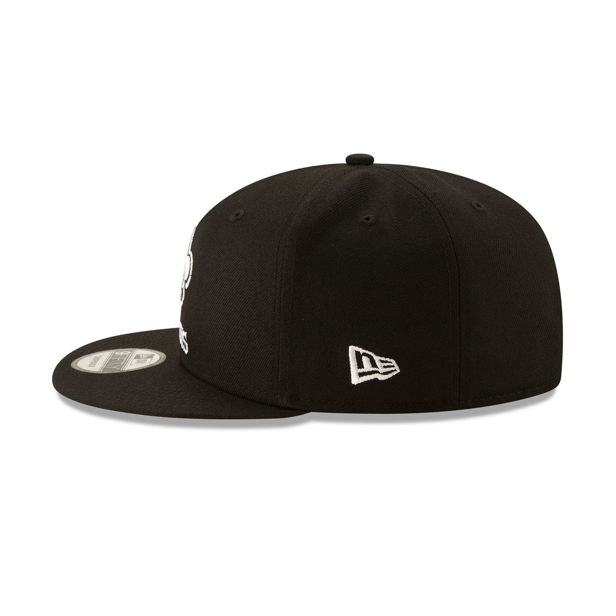 New Orleans Saints Basic Black & White 9FIFTY Snapback Hat