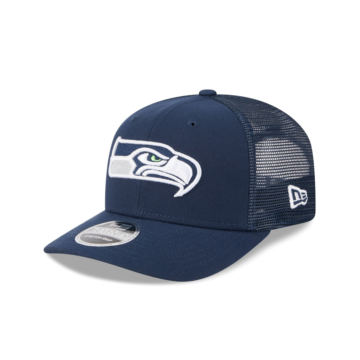 Seattle Seahawks Super Bowl LX Champions Sasquatch Sidepatch 9SEVENTY Trucker Hat