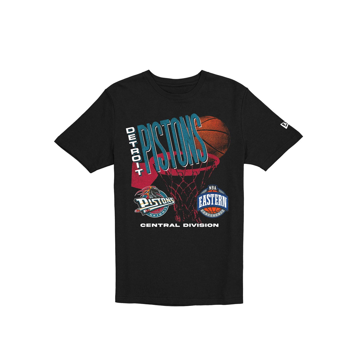 Detroit Pistons Hardwood Classics 90s T-Shirt