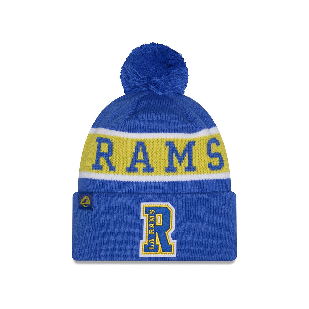 Los Angeles Rams 2026 Melbourne Game Pom Knit Hat