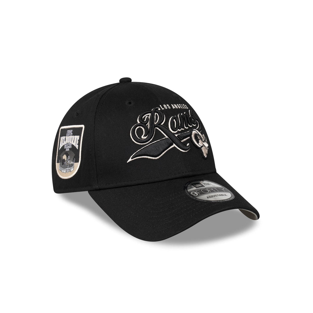 Los Angeles Rams 2026 Melbourne Game 9FORTY Snapback Hat