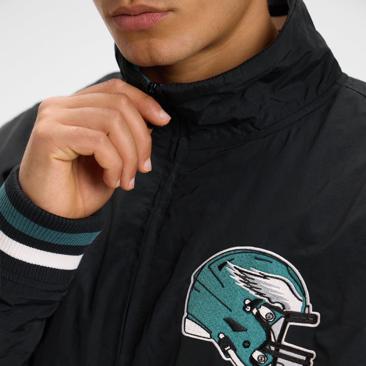 Philadelphia Eagles Throwback Nylon Jacket