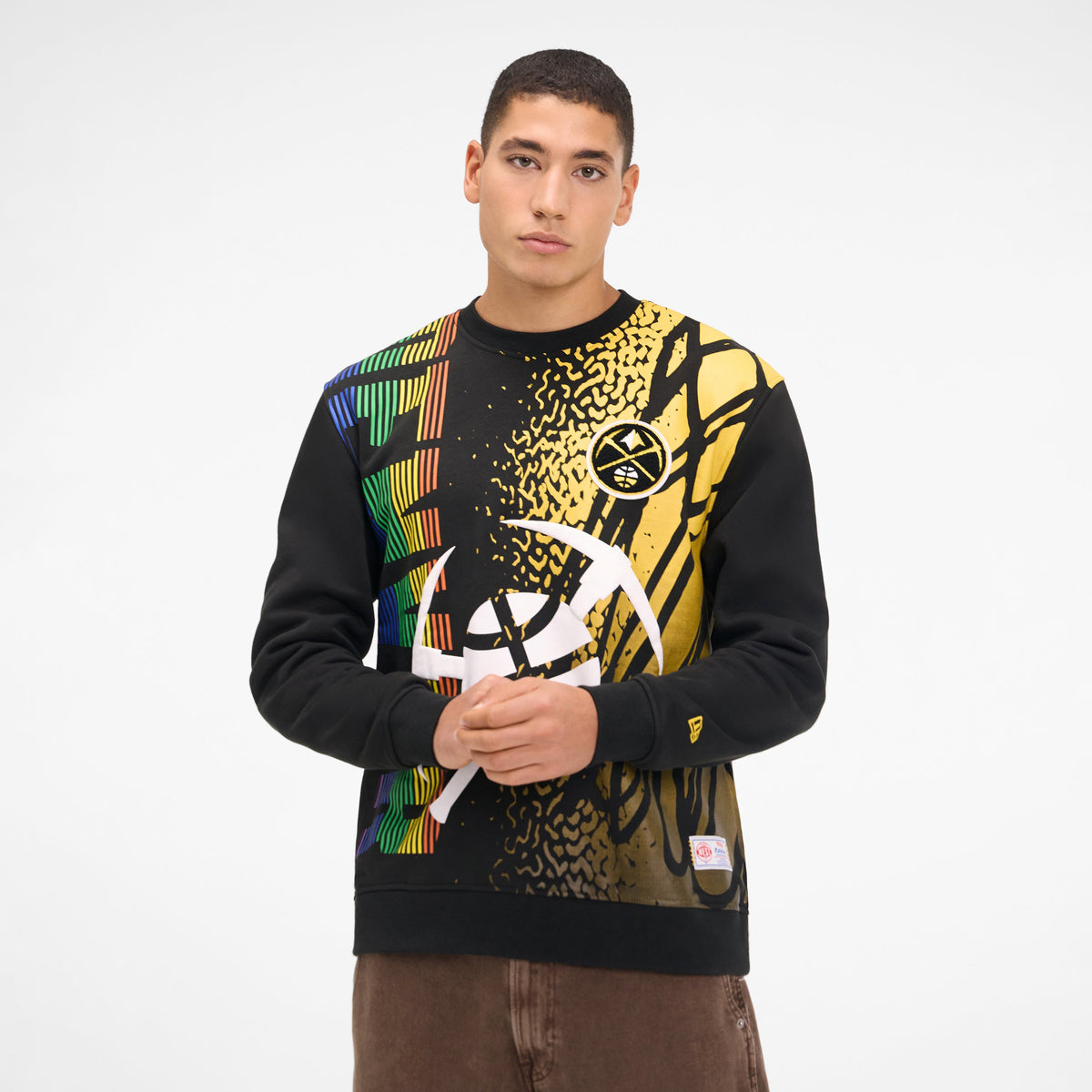 New York Knicks 2025 City Edition Black Crewneck