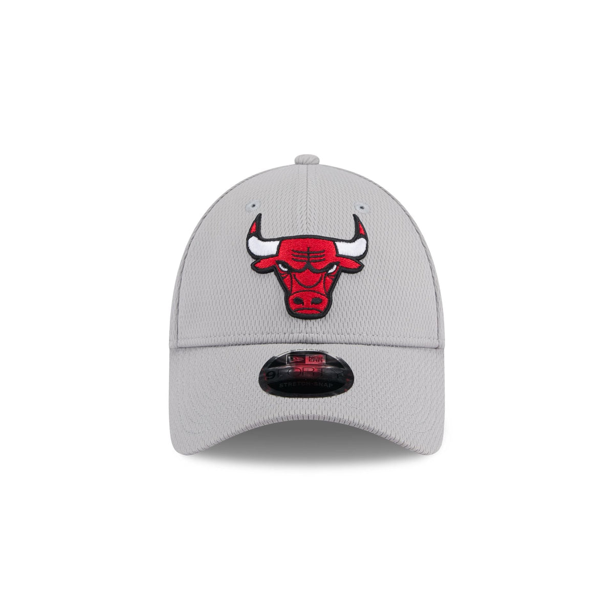 Chicago Bulls Gray 9FORTY Stretch-Snap Hat