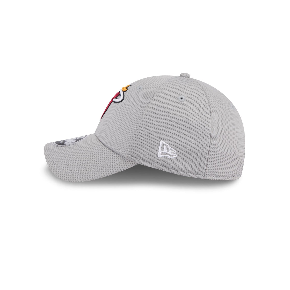 Miami Heat Gray 9FORTY Stretch-Snap Hat