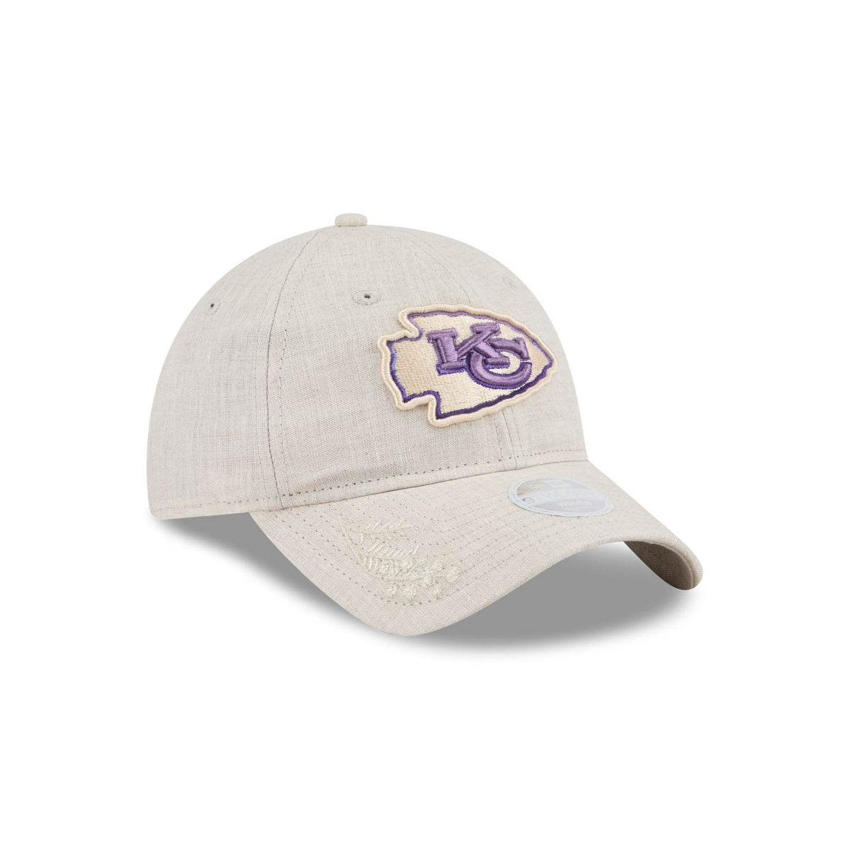Kansas City Chiefs Floral Women's 9TWENTY Adjustable Hat