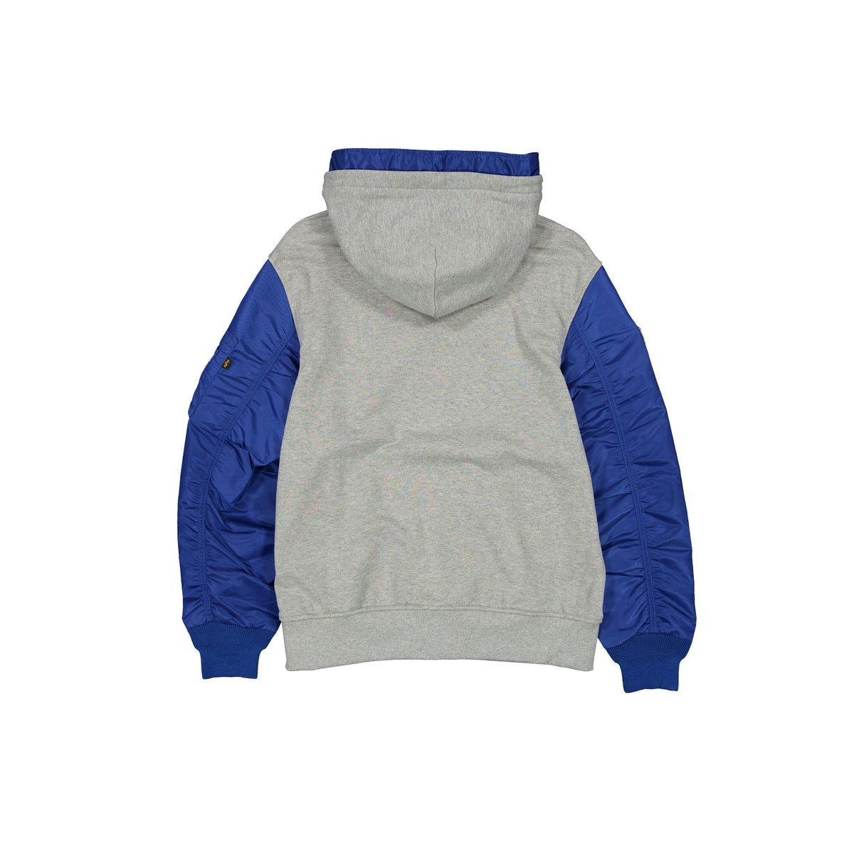 Alpha Industries x Buffalo Bills Gray MA-1 Full Zip Fleece Jacket