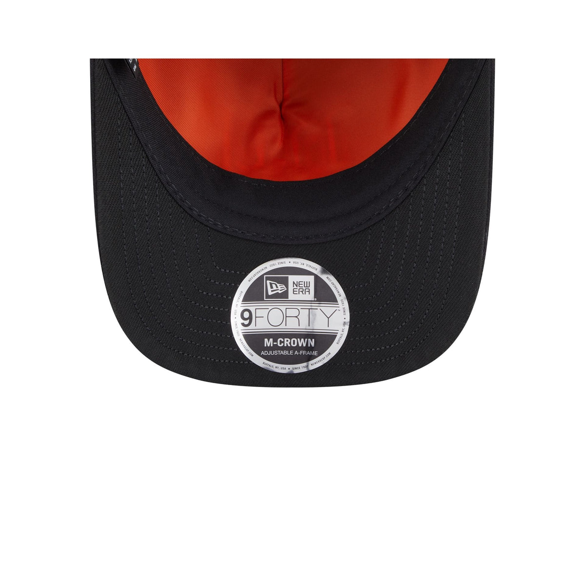 Alpha Industries x New York Giants Black 9FORTY M-Crown A-Frame Snapback Hat