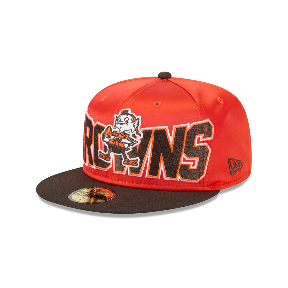 Cleveland Browns Bold Satin 59FIFTY Fitted Hat