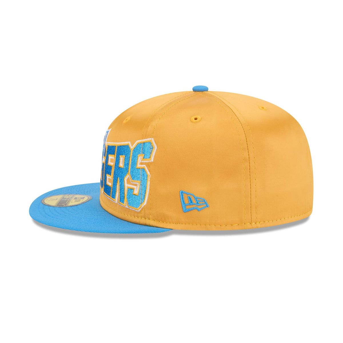 Los Angeles Chargers Bold Satin 59FIFTY Fitted Hat