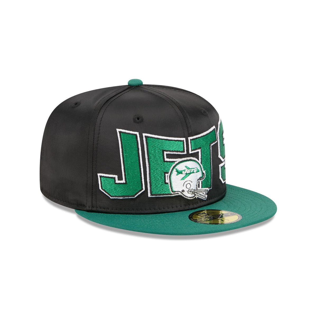 New York Jets Bold Satin 59FIFTY Fitted Hat