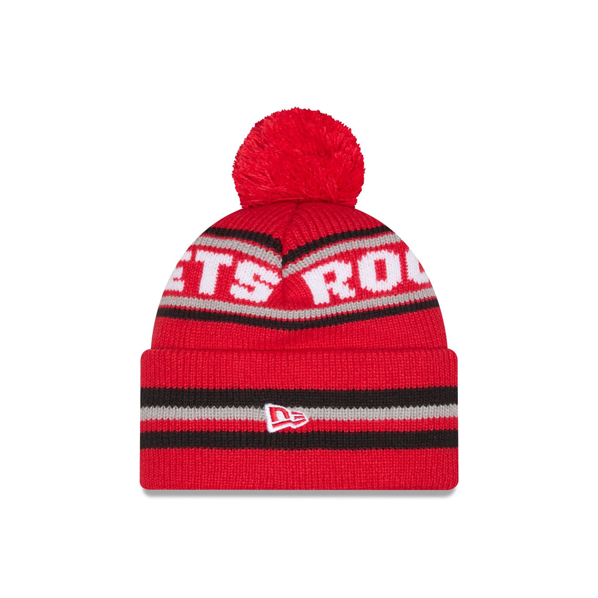 Houston Rockets Classic Pom Knit Hat
