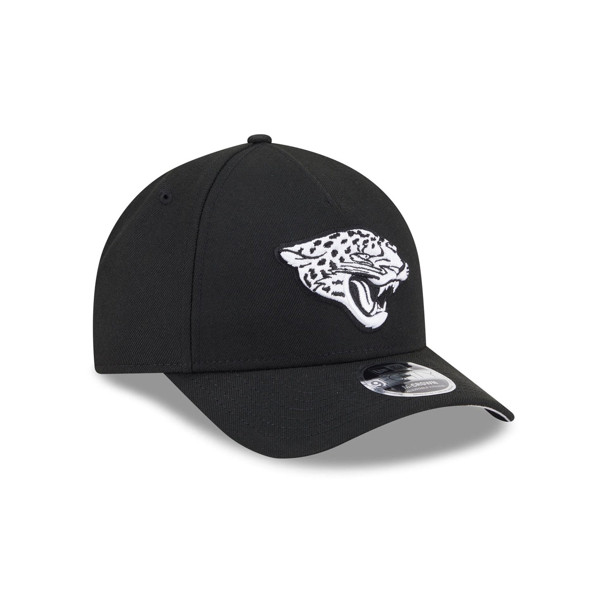 Jacksonville Jaguars Black & White 9FORTY M-Crown A-Frame Snapback Hat