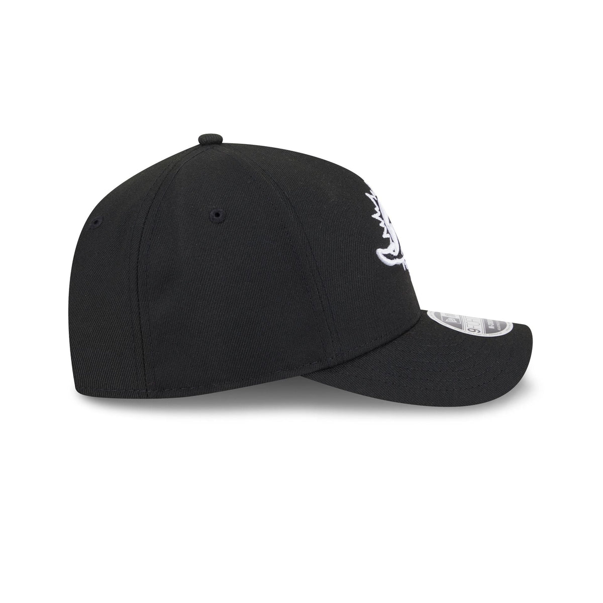 Miami Dolphins Black & White 9FORTY M-Crown A-Frame Snapback Hat