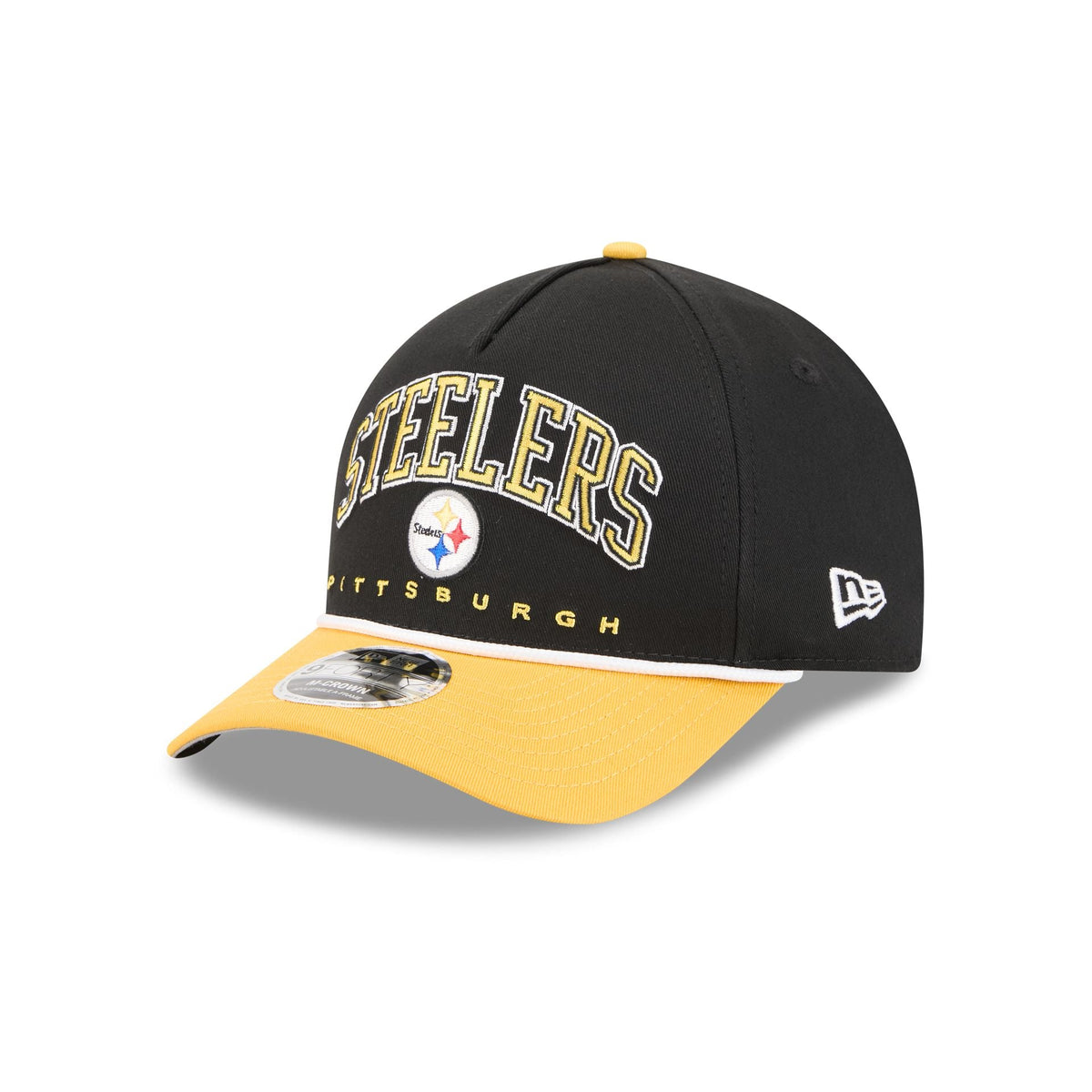 Pittsburgh Steelers Arch 9FORTY M-Crown A-Frame Snapback Hat