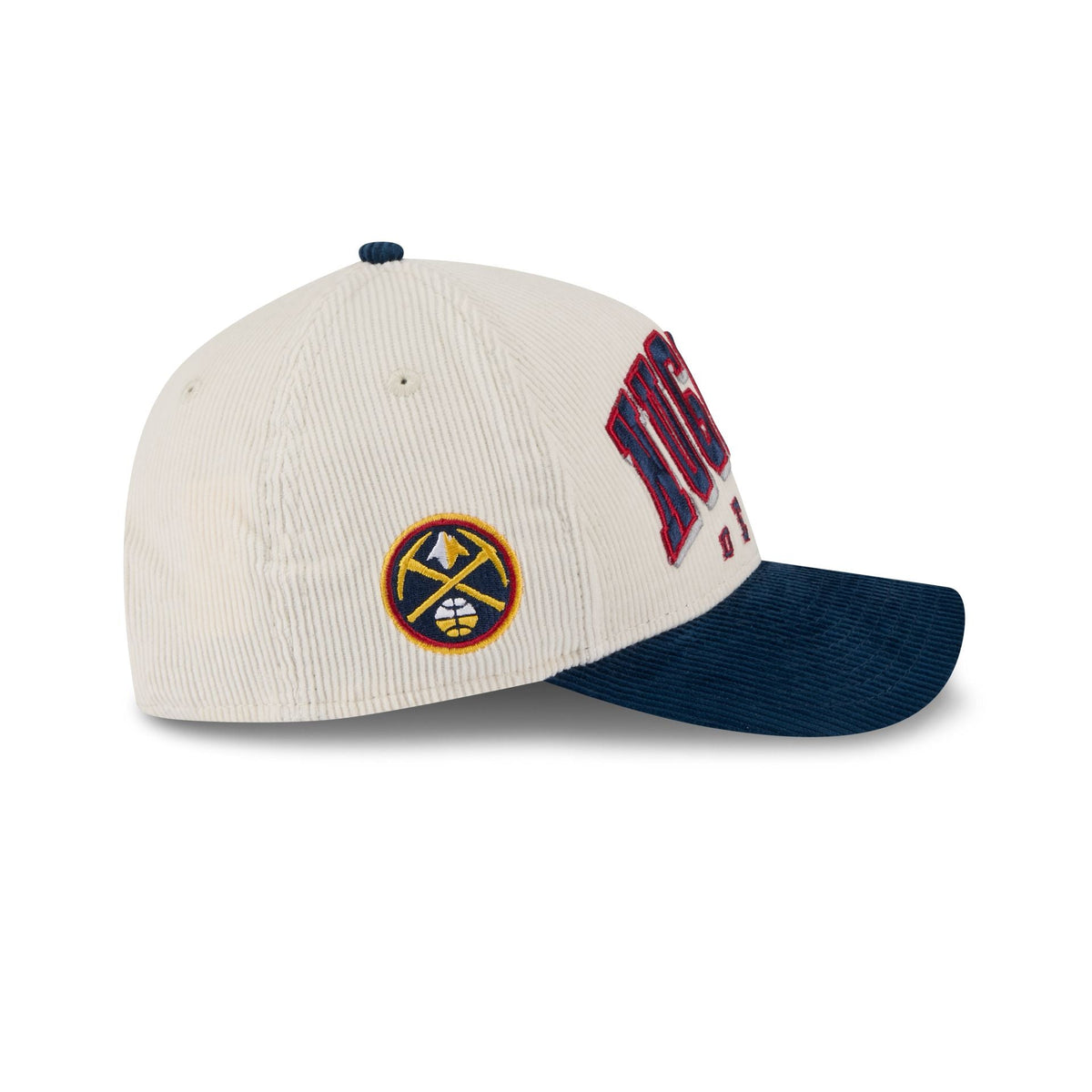 Denver Nuggets Stacked Corduroy 9FORTY M-Crown A-Frame Snapback Hat