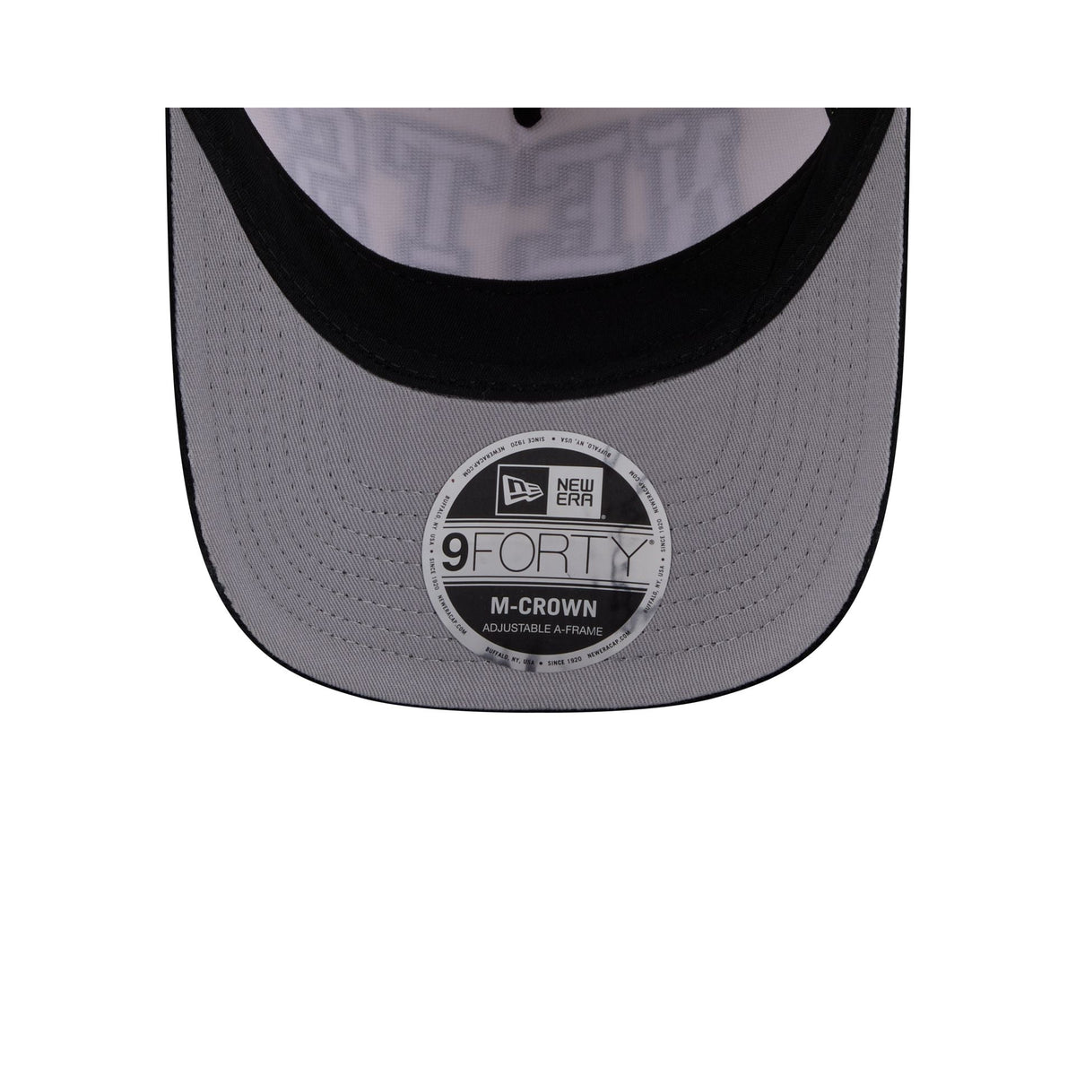 Brooklyn Nets Stacked Corduroy 9FORTY M-Crown A-Frame Snapback Hat