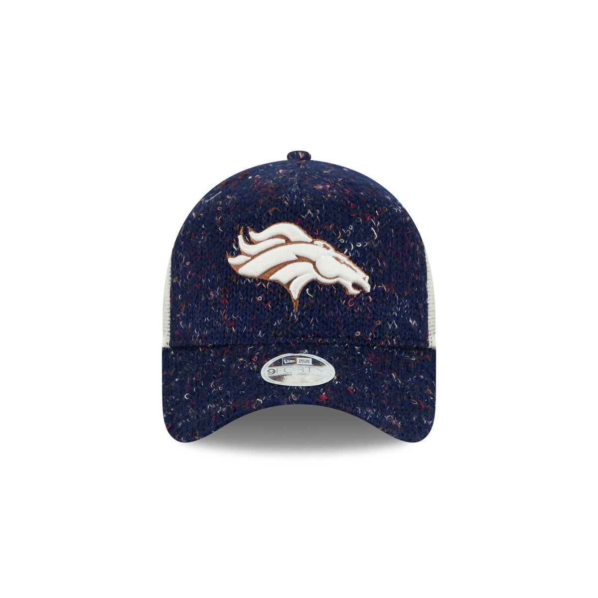 Denver Broncos Knit Women's 9FORTY A-Frame Trucker Hat