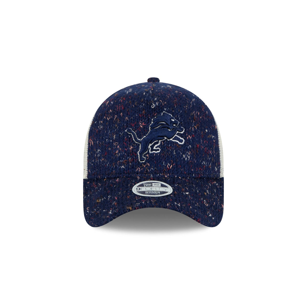 Detroit Lions Knit Women's 9FORTY A-Frame Trucker Hat