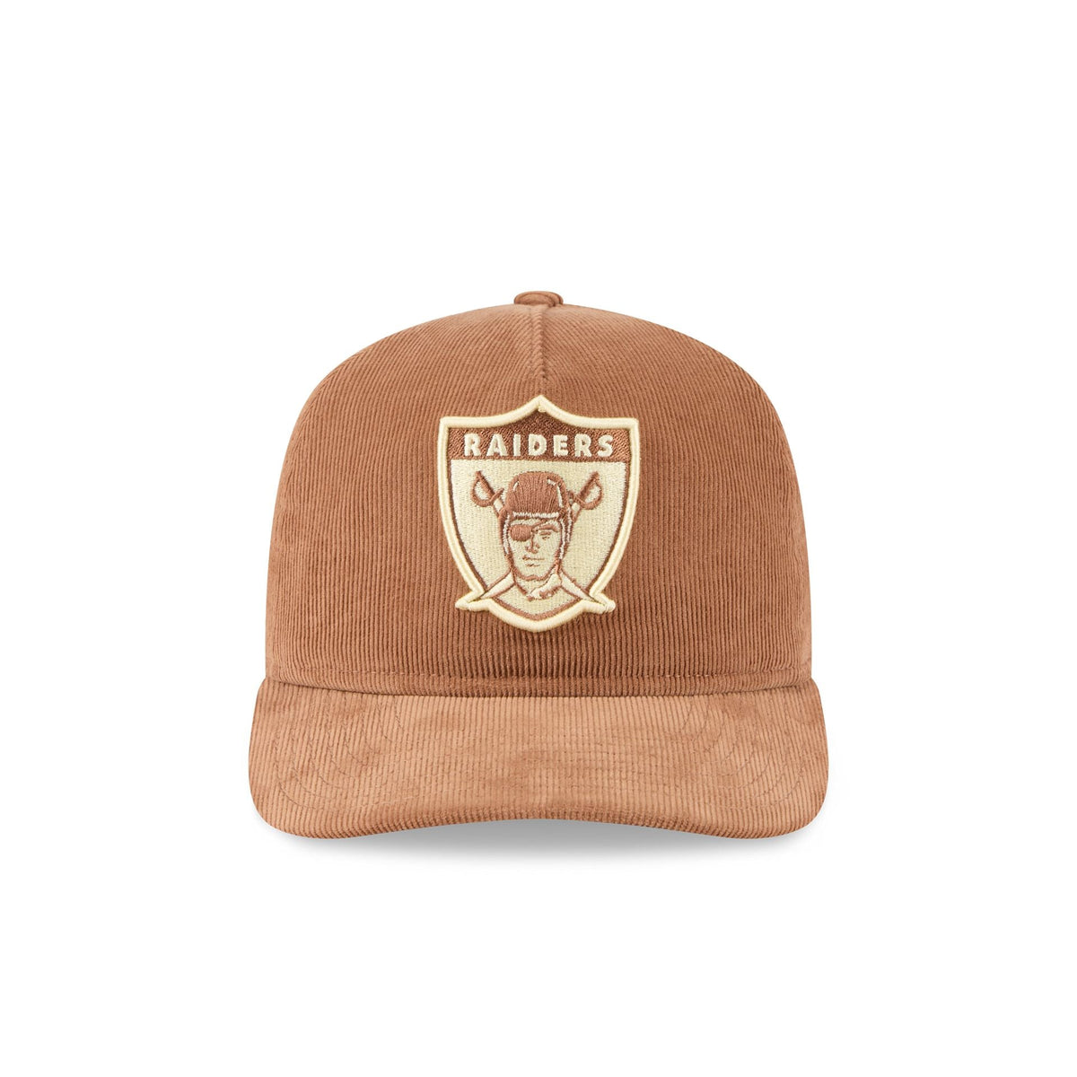 Las Vegas Raiders Nostalgic Brown Corduroy 19TWENTY Adjustable Hat