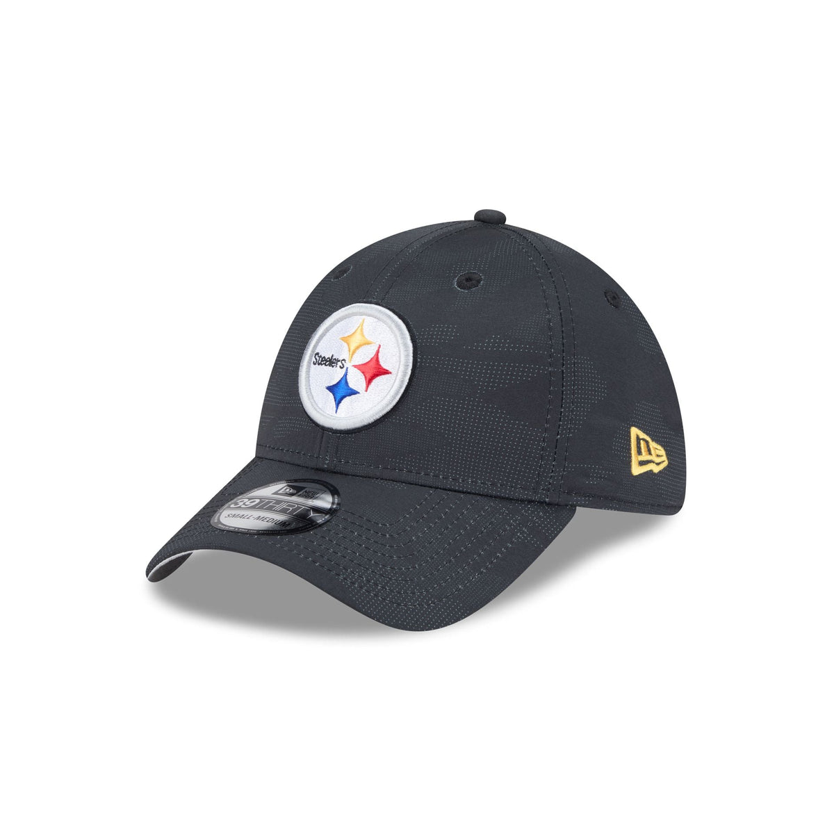 Pittsburgh Steelers Tonal Camo 39THIRTY Stretch Fit Hat