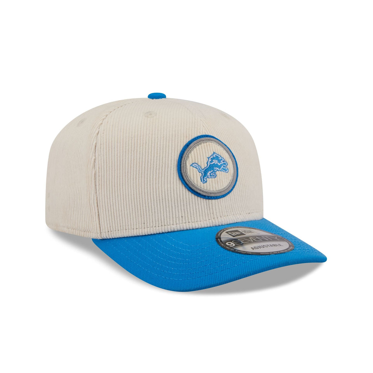 Detroit Lions Loyal Corduroy 9SEVENTY Stretch-Snap Hat