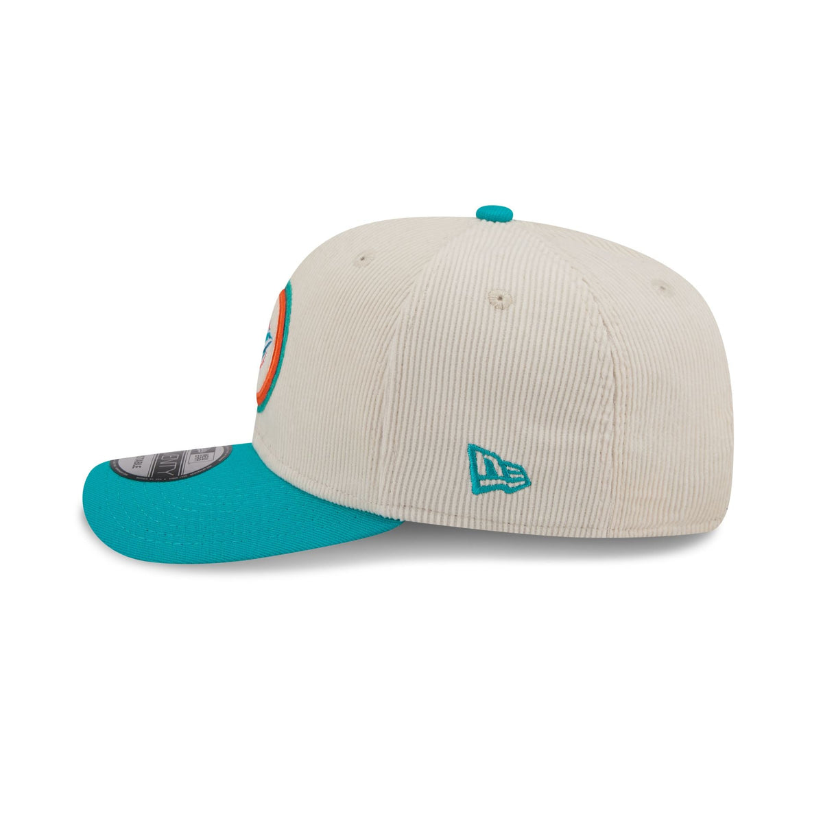 Miami Dolphins Loyal Corduroy 9SEVENTY Stretch-Snap Hat