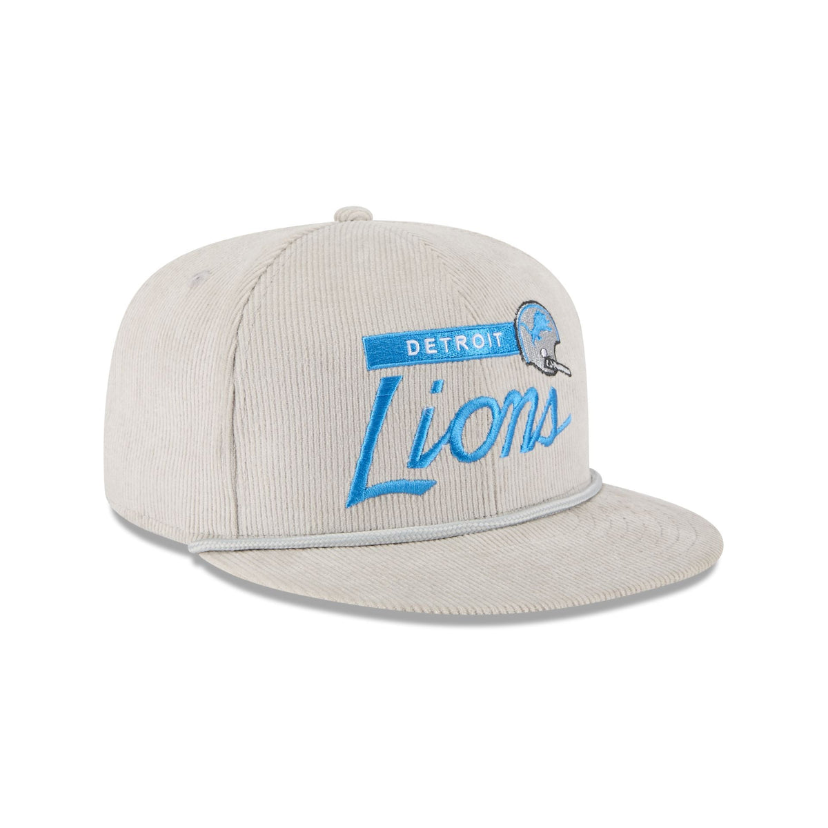 Detroit Lions Corduroy Rope 9FIFTY Snapback Hat