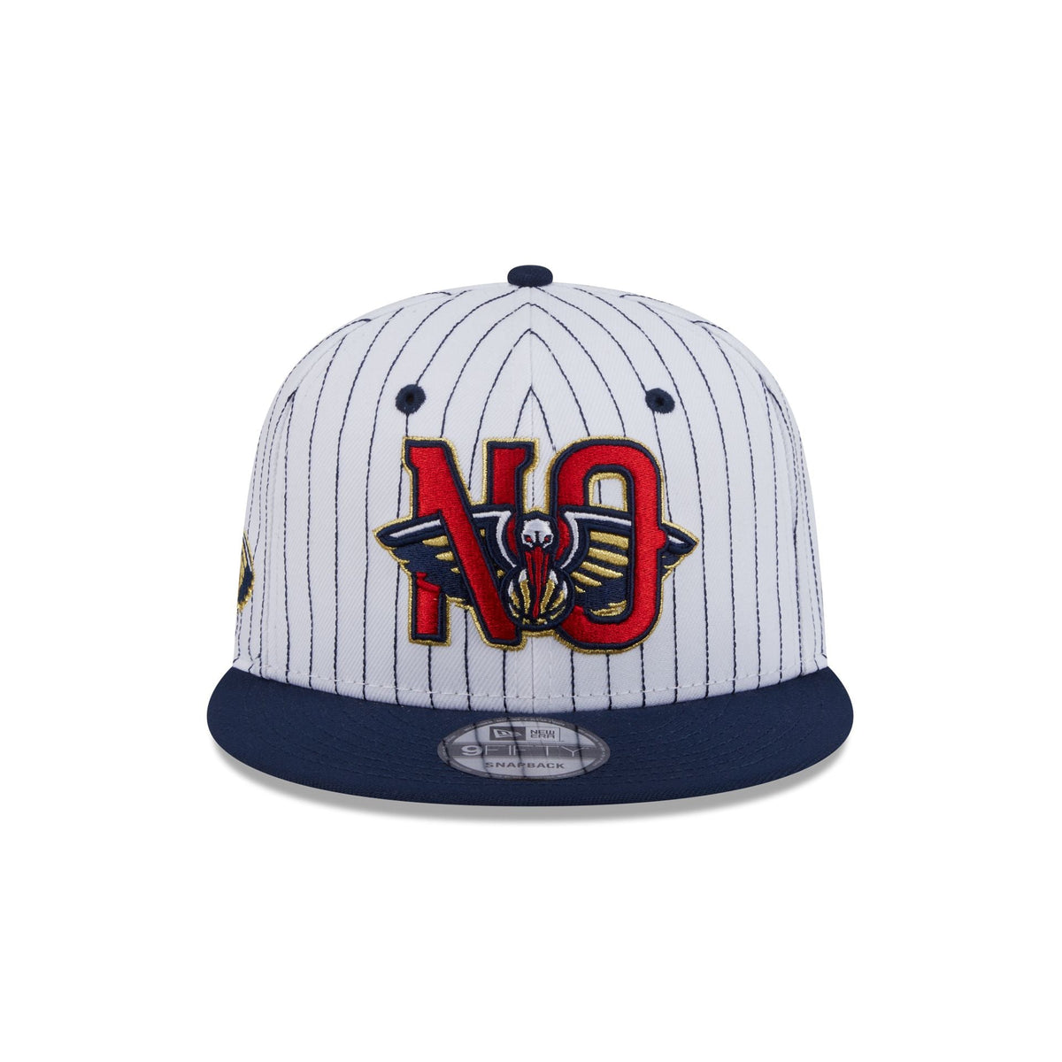 New Orleans Pelicans Deceptor Pinstripe 9FIFTY Snapback Hat