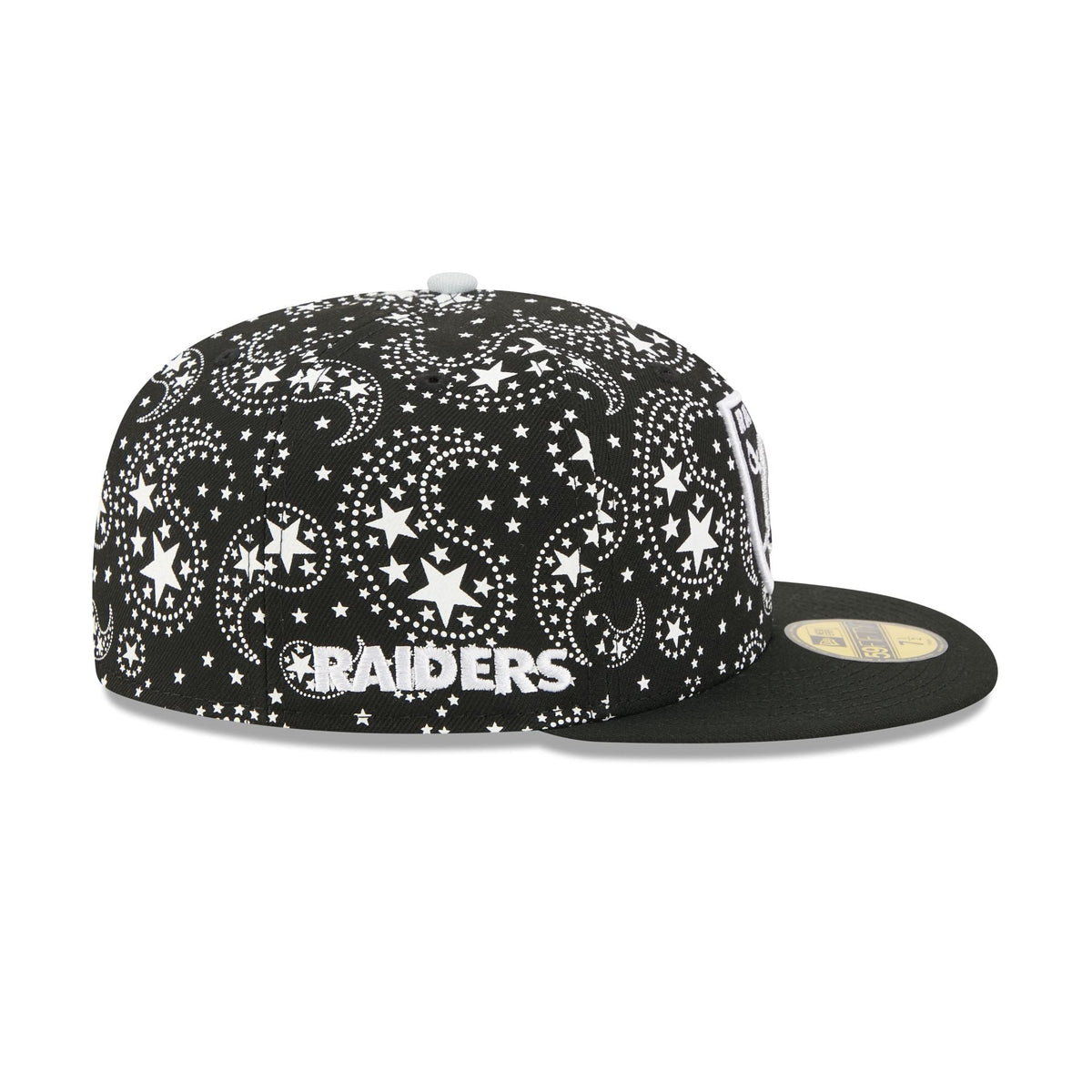 Las Vegas Raiders Star Studded 59FIFTY Fitted Hat
