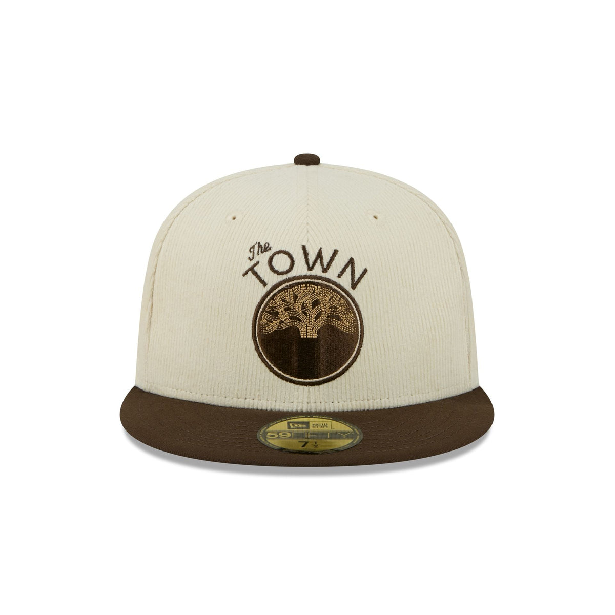 Golden State Warriors 2025 City Edition Chrome White Corduroy 59FIFTY Fitted Hat