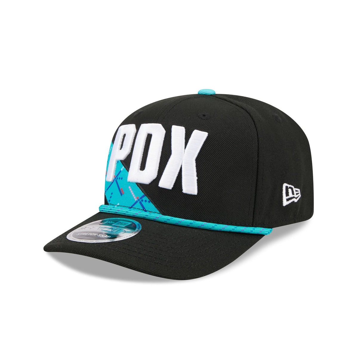 Portland Trail Blazers 2025 City Edition 9SEVENTY Stretch-Snap Hat