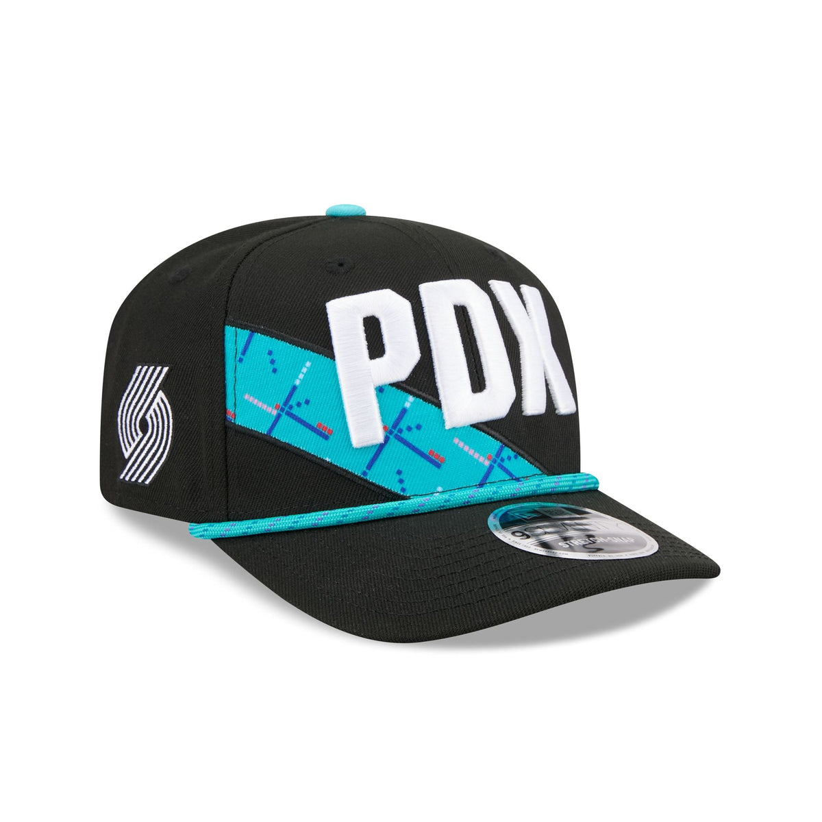 Portland Trail Blazers 2025 City Edition 9SEVENTY Stretch-Snap Hat