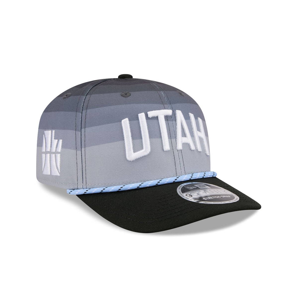 Utah Jazz 2025 City Edition 9SEVENTY Stretch-Snap Hat