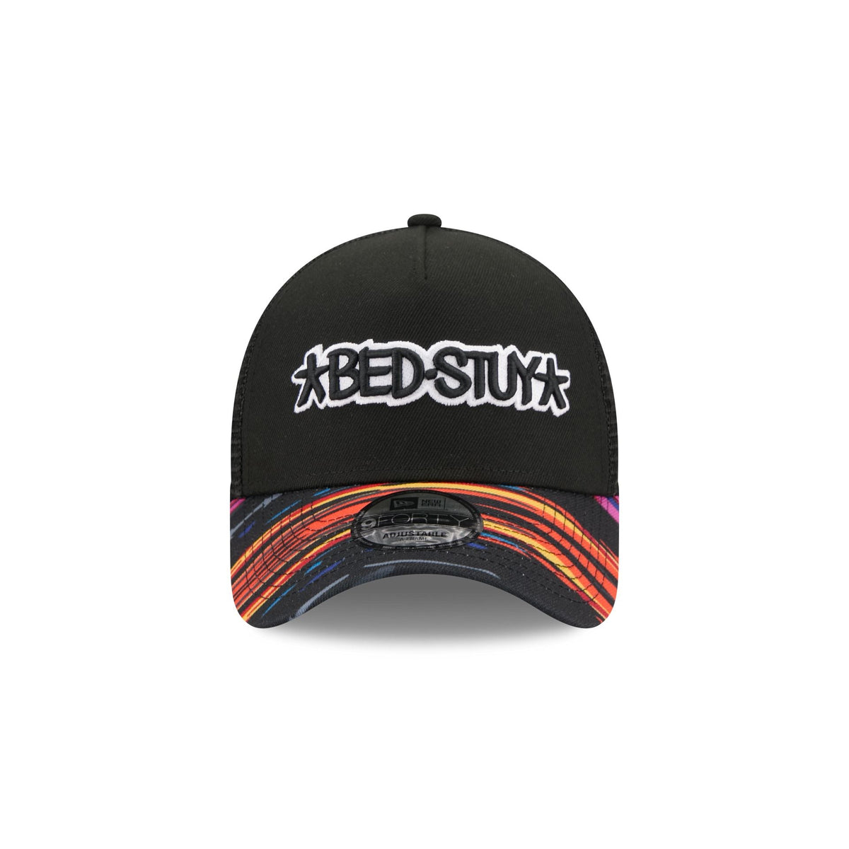 Brooklyn Nets 2025 City Edition 9FORTY A-Frame Trucker Hat