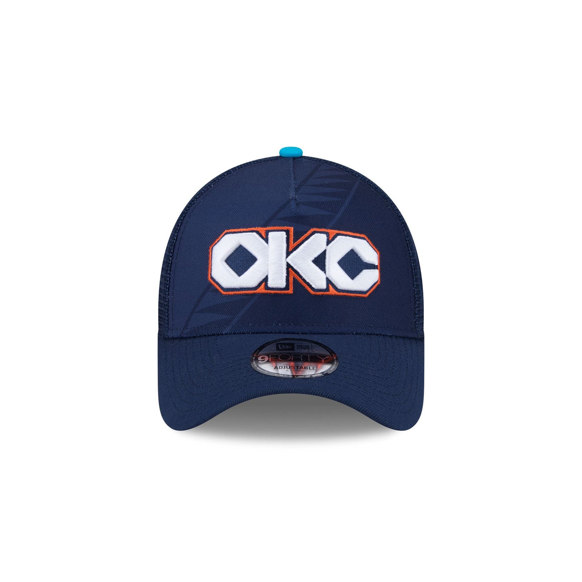Oklahoma City Thunder 2025 City Edition 9FORTY A-Frame Trucker Hat