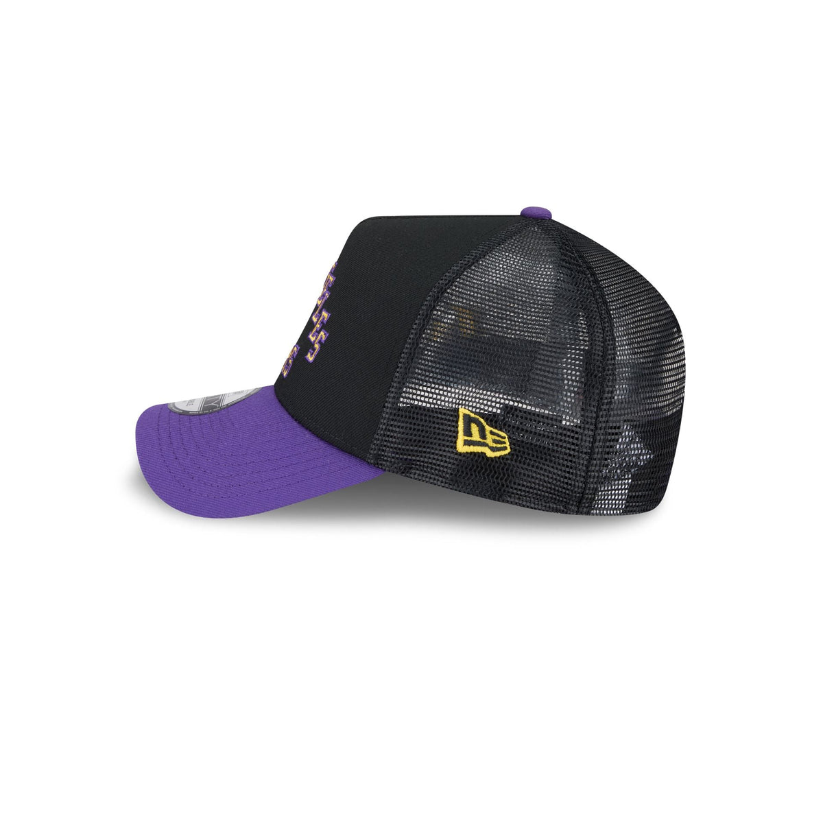 Los Angeles Lakers 2025 City Edition 9FORTY A-Frame Trucker Hat