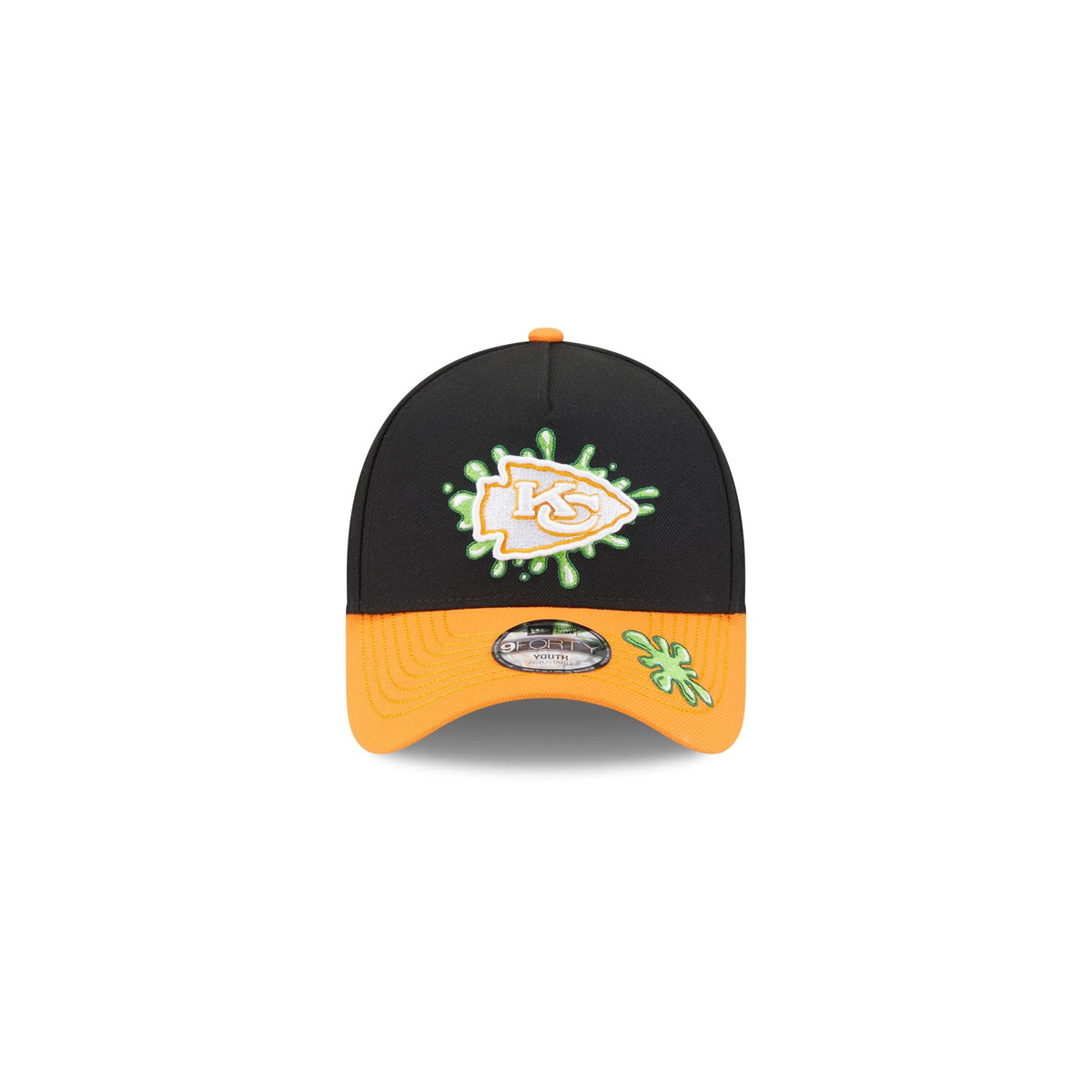 Nickelodeon Slime x Kansas City Chiefs Kids 9FORTY A-Frame Snapback Hat