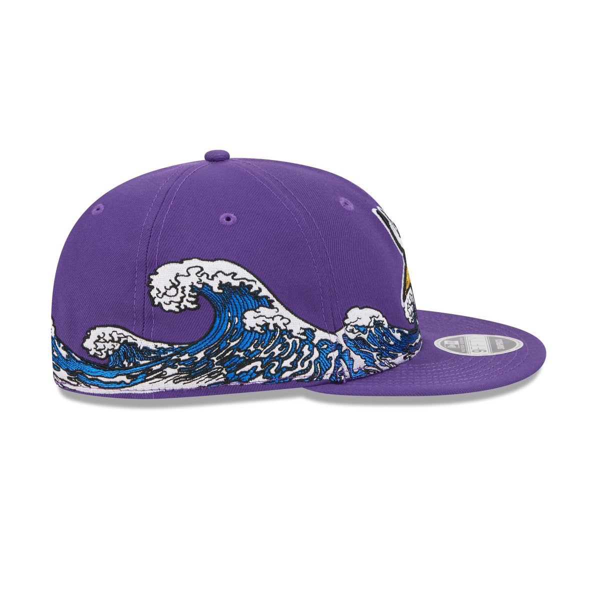 Minnesota Vikings Tidal Flow Retro Crown 9FIFTY Adjustable Hat