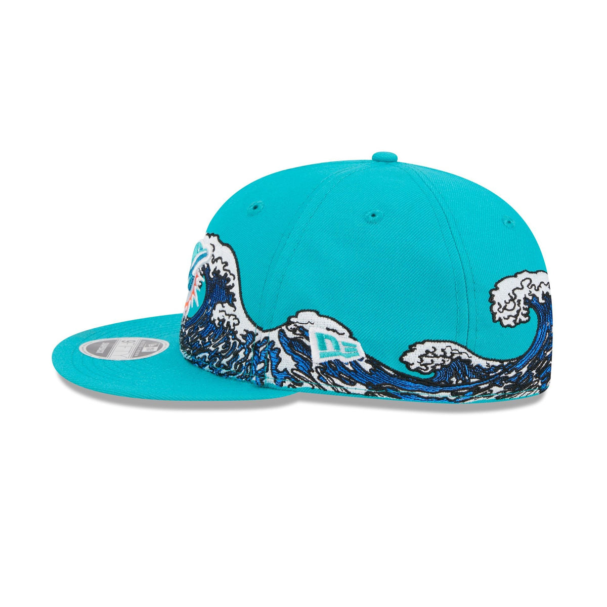 Miami Dolphins Tidal Flow Retro Crown 9FIFTY Adjustable Hat