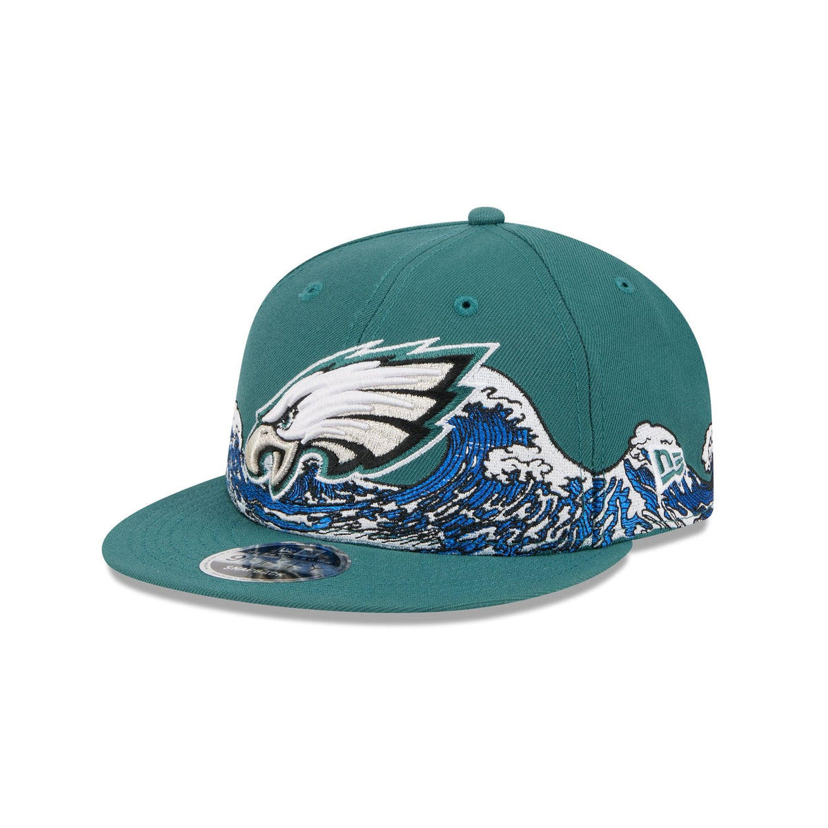 Philadelphia Eagles Tidal Flow Retro Crown 9FIFTY Adjustable Hat