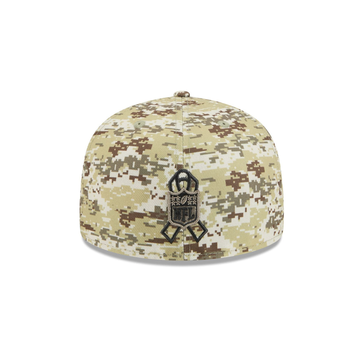Cleveland Browns 2025 Salute to Service Fan Gear 59FIFTY Fitted Hat