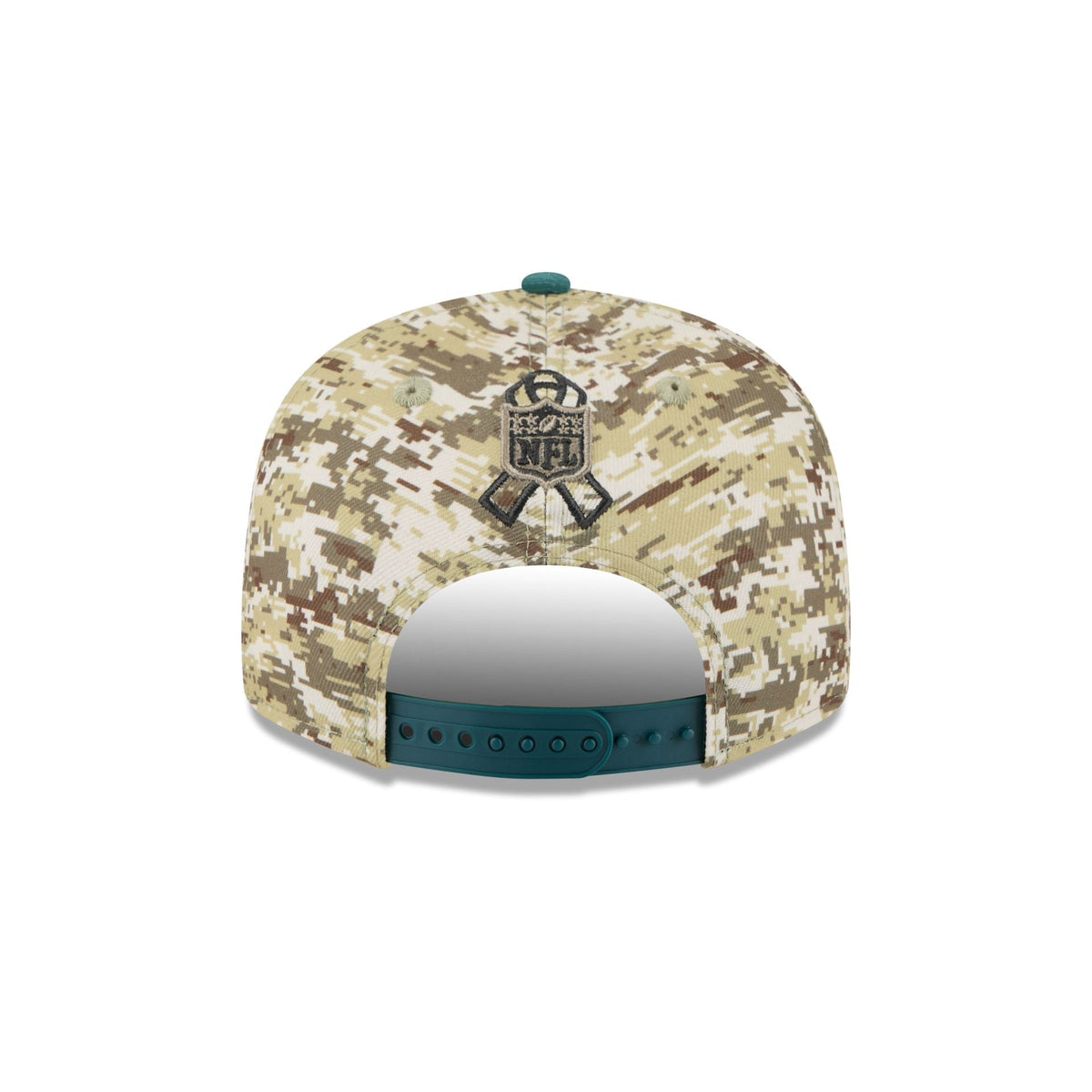 Philadelphia Eagles 2025 Salute to Service Fan Gear 9FIFTY Snapback Hat